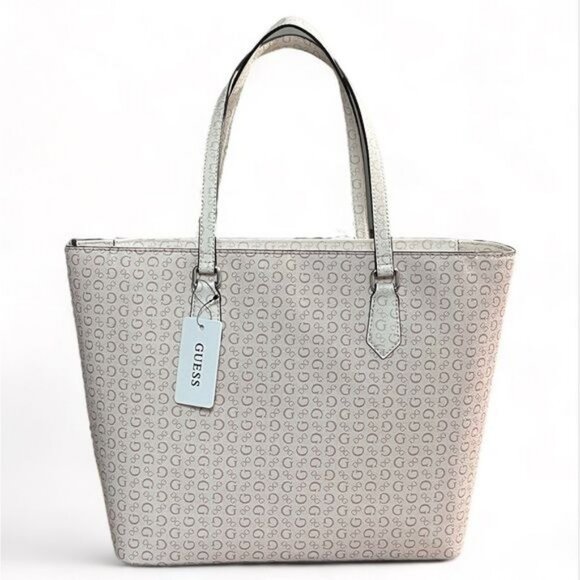 Guess Tote Bag Women Multi Logo, Light Rose, Style CC888325 - Picture 2 of 15